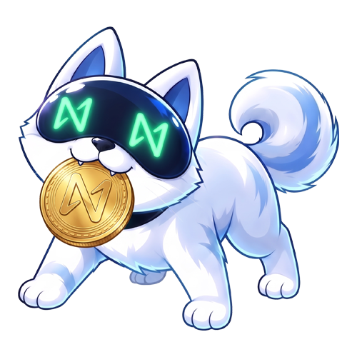 Near Inu biting a GPU on Holographic Discs